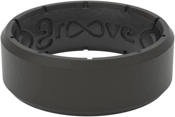 black silicone mens wedding band. Embracing sustainable gifts for him