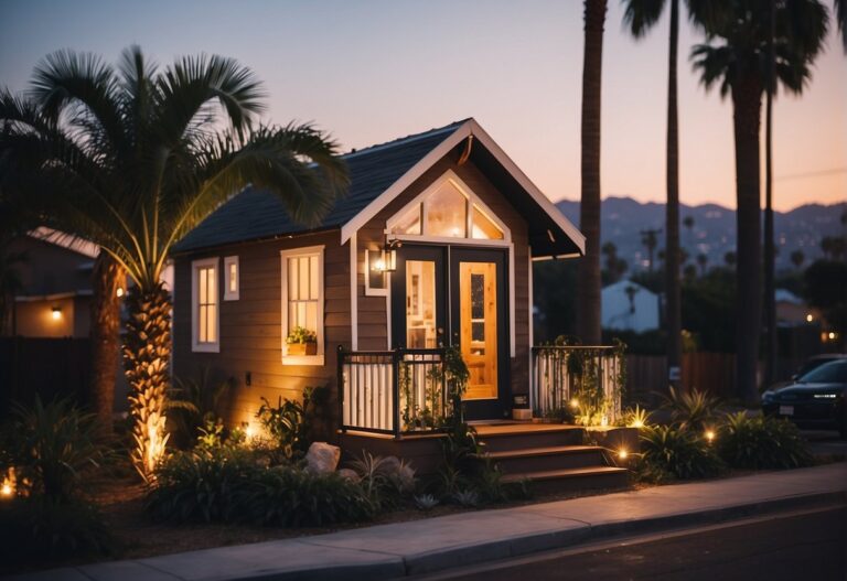 tiny house builders los angeles sample home