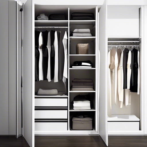 minimalist closet organization wardrobe